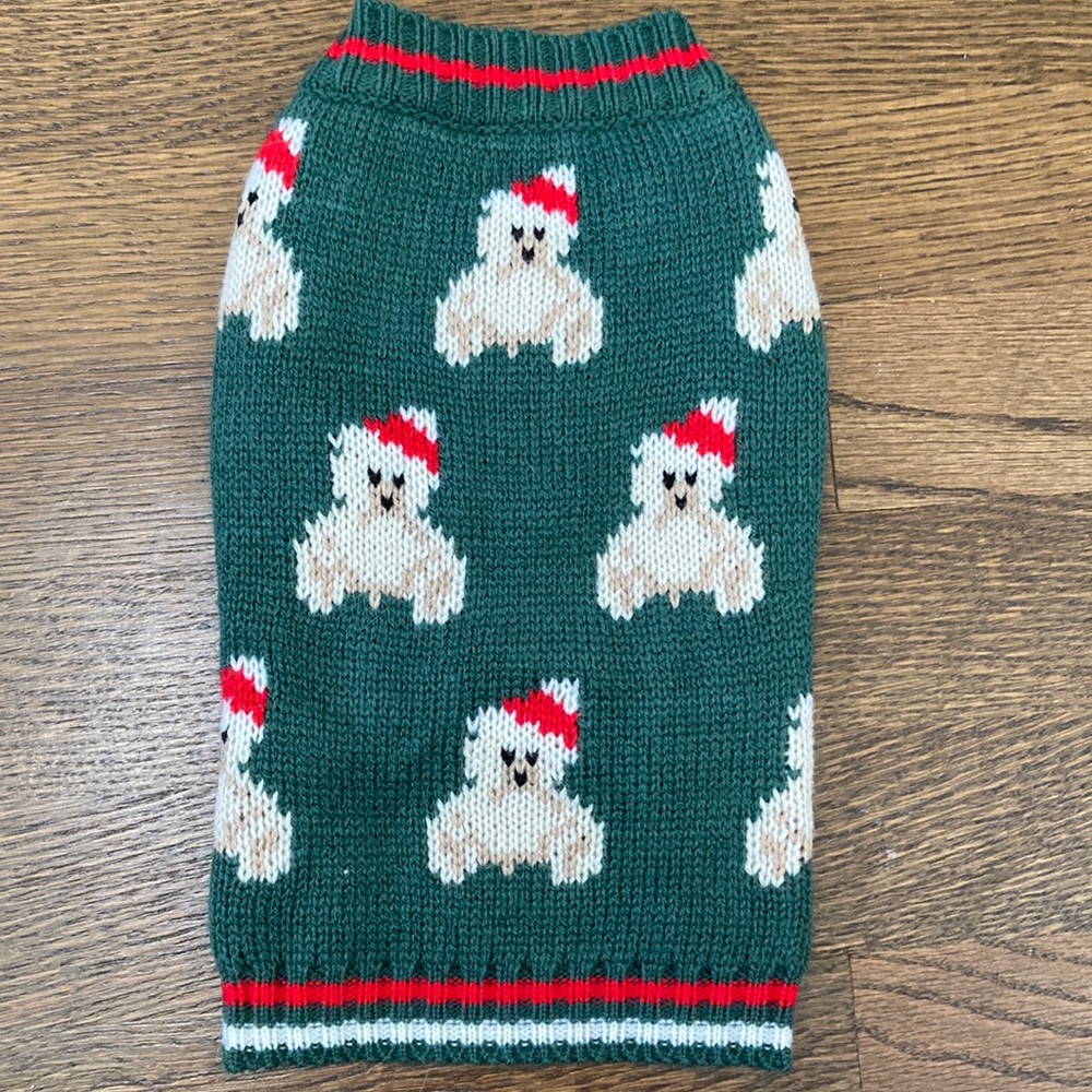 Friends forever Christmas pet sweater Size XS